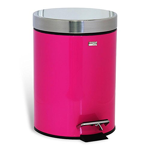 HC-Handel 931270 Kosmetikeimer "Messina" 3 Liter 17 x 17 x 24 cm pink
