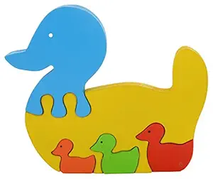 Skillofun Take Apart Puzzle Goose Three Kids, Multi Color