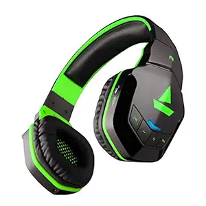 (Renewed) boAt Rockerz 510 Wireless Bluetooth Headphones (Viper Green)