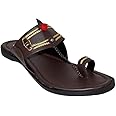 COUNTLESS STEPS Kolhapuri chappal for men| kolhapuri slippers for men| kolapuri chapal men| leather slippers for men| leather chappal for men-B-PARENT A13