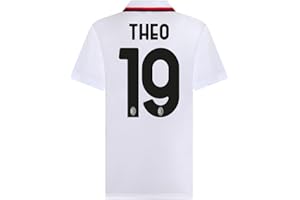 AC Milan Maglia Replica Stadio Temporada 2024/2025, Home Theo Unisex Adulto (Pack de 1)