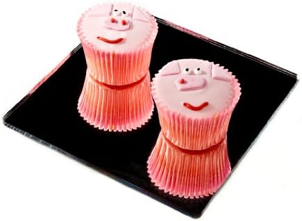 6" Square Mirrored Acrylic Cake Board