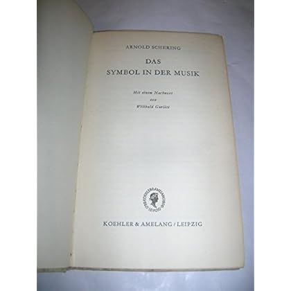 [PDF] Download Das Symbol in der Musik Mit einem Nachwort von Willibald Gurlitt Kostenlos