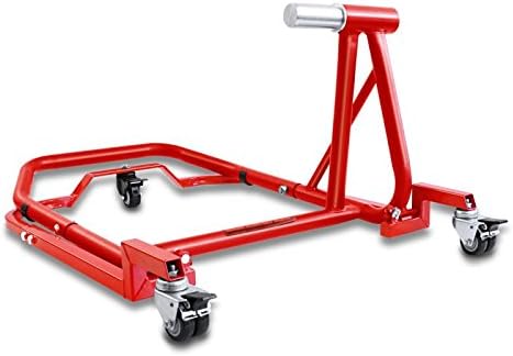 Rear Paddock Stand Dolly for Kawasaki H2/ H2R 15-20 ConStands Single Mover red