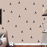 Stickers Muraux Tepees Simple Et Créatif Triangles Drôle Vie Vie Chambre Salon Chambre Des Enfants Mur Pépinière Décor