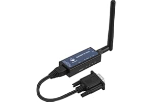 PDDAXLQUE CP26 RS232 to Bluetooth Serial Adapter Industrial Wireless Bluetooth Communication Module to RS232 Converter, Change 232 Wired Device to Wireless (for Phone)