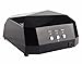 36W Nail Dryer-Lumcrissy Professional Diamond Shaped CCFL & LED UV Nail Lamp (UV & LED 2 in 1 Nail Gel Lamp), Curing Nail Dryer for LED UV Gel Nail Polish nail tools (Black)