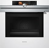 Siemens iQ700 Einbau-Elektro-Backofen mit Dampfstoß-Funktion und Mikrowelle HN678G4W1 / Edelstahl / A+ / activeClean Selbstreinigungs-Automatik / varioSpeed / Backsensor für vollautomatisches Backen