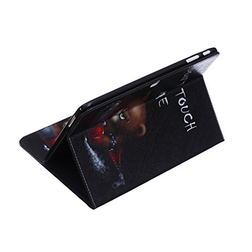Für Samsung Galaxy Tab 4 10.1 inch SM-T530/T531/T535 hülle, idatog(TM) Magnetische Schlag Buch Art Schutzhülle, Hohe Qualität Klassische Bunte Kühles Muster Design Premium PU Leder Faltender Pad Kasten mit Stand Funktion Folio Schutzhülle Perfekt Passt Für Samsung Galaxy Tab 4 10.1 inch SM-T530/T531/T535 - 6