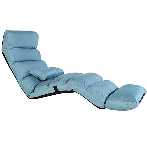 CN Klappsofa Stuhl Lazy Lounge Bed Verstellbare Gaming-Stühle Wohnzimmer Super Comfy Sofa Chair,A,Einheitsgröße