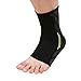 Produktbild obiqngwi Mode 1Pc Sport Fußball Basketball Knöchelbandage Unterstützung Kompression Elastic Protector - Schwarz L