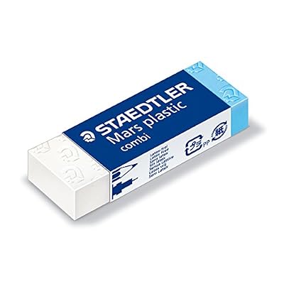 STAEDTLER Gomme plastique Mars Combi Crayon et Encre