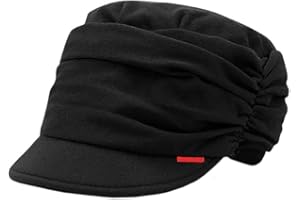 Janjunsi Sombrero Turbante de quimioterapia para Mujer,Sombrero de Mujer Floppy Pelo Turbante para pérdida Sombrero de Sol con ala Sombrero de Sol para el Pelo elástico Cabeza raspa cáncer