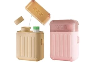 KIUIOM Piercing Reinigung Linie,Ohrlochreiniger Einschließlich Reinigungslösung,Ohrloch Reinigungslinie,Ohrringe Loch Reiniger,Desodorierungswerkzeuge für Mädchen Frauen Männer,480 Stück