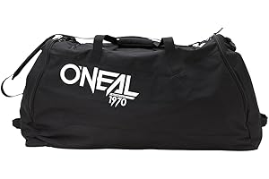 O'NEAL | Accesorios | Motocross Enduro | Poliéster 600D Duradero, Correa de Hombro Acolchada, Paneles de protección de plástico | Bolsa de Equipo O'NEAL TX 8000 | Negra | Tamaño 89 x 41 x 38 cm