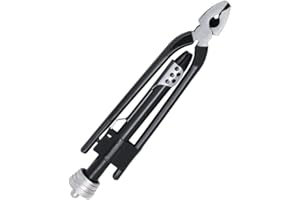 JTZXJJX 15-Zoll-Drahtverdrillzange, 15 Meter 0,5 mm Drahtverdrillwerkzeug zum Greifen, Verdrillen und Schneiden von Fahrzeugen und Maschinen