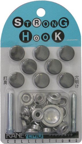 Preisvergleich Produktbild Morito Starke Haken 15mm 7590 schwarz vernickelt (Japan-Import)