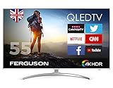 Ferguson F55SFSQLED 55″ QLED Superfast Smart 4K HDR TV with Wi-Fi and Freeview T2 HD