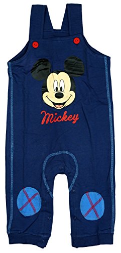 Boys Baby Toddler Disney Mickey Mouse Dungarees Romper sizes from 6 to 24 Months