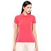 Polo Nation Women Pink Solid 100% Cotton Polo T-Shirt RS.499.00