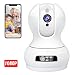 Produktbild QZT HD WiFi Überwachungskamera, 1080P WLAN IP Kamera Bewegungserkennung Nachtsicht Hunde Kamera mit Schwenkbar und Zwei Wege Audio für Indoor Baby Haustier Zuhause Überwachung App Kontrolle