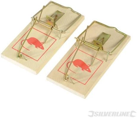 Contractors Litter Classic Mouse Trap 2 pce pieces 2 pce pieces Classic treadle design. Slightest motion triggers trap, delivering a very high catch-rate. Quick and effective.