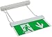 Produktbild ChiliTec LED Fluchtwegleuchte Sicherheitslicht Erkennung bis 25m nach EN-61547 inkl. Piktogrammen (Hängemontage)