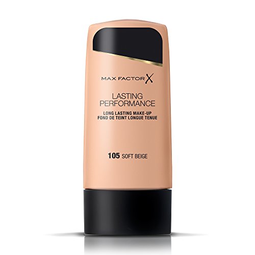 Max Factor Lasting Performance Liquid Foundation, 35 ml, 105 Soft Beige
