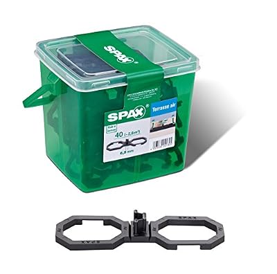 Spax Air pour une meilleure ventilation - Dans une boîte avec poignées, noir, 5009422564009