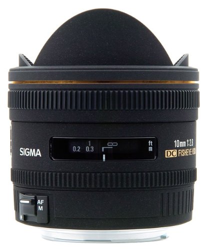 Sigma 10mm f2.8 EX DC Horizontal Fisheye Lens For Sigma Digital Cameras