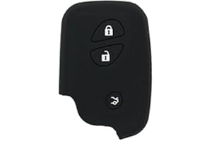 BROVACS silikonowa osłona ochraniacz etui osłona osłona skóra kompatybilna z LEXUS Smart Remote Key Fob CV2411 czarny