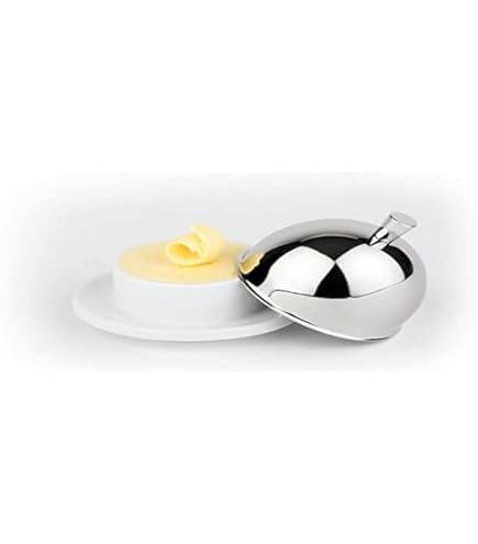 Butterdosen Aus Glas – 2 Stück, Transparent Mit Kuppeldeckel – Für Butter, Marmelade, Desserts