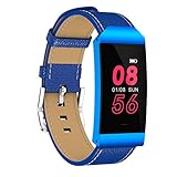 S7 Kommerziellen Smart Armband Bunte Wasserdichte Fitness Tracker Smart Armband Mit Schrittzähler Pulsmesser (Blau)