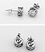 925 Sterling Silver Zircon Earrings Stud Earring P04