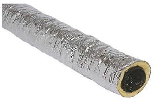 ALDES - ALGAINE GAINE VMC ISOLEE ALDES - ALD-GAINE-ISOLEE - Gris, 80 mm - isolée 25 mm, 6 m