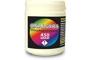 Oxalsyra dihydrat teknisk 450 G Biodlarvänlig