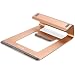 Produktbild BUJIAN Laptopständer Notebook Aluminium Ständer und Halter für Macbook Pro Air iPad Samsung Asus Notebook 10-15 zoll (Gold)