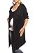 New Maternity Cardigan Pregnancy Coat Wear Size 8 10 12 14 16 18 9001 Variety of Colours (One size (10-16), Black)