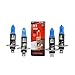 Produktbild 4x H1 55W 12V Halogenlampen mit Xenon Effekt blau Sockel P14.5s Autolampen Lampen CADDY III Kombi (2KB, 2KJ, 2CB, 2CJ); GOLF III (1H1); GOLF IV (1J1); GOLF IV Variant (1J5); MUVAN T5 (7HM, 7HN, 7HF, 7EF, 7EM, 7EN)