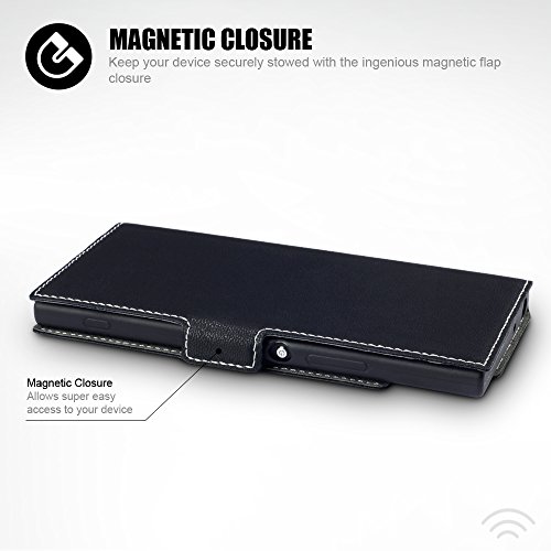 Sony Xperia XA1 Funda Cartera adaptable en posicion horizontal - Negro reviews Sony Xperia XA1 Funda Cartera adaptable en posicion horizontal - Negro