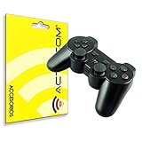 ps vita ps3 remote play games Inalámbrico ACTECOM® MANDO INALÁMBRICO PS3 BLUETOOTH DUALSHOCK JOYSTICK NEGRO WIRELESS CON BATERIA PARA PLAYSTATION 3 COMPATIBLE BLISTER