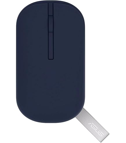 ASUS MW201C - Mouse wireless Bluetooth e radio (2,4 GHz, 1600 dpi), colore: Grigio