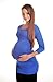 New Maternity Scoop Neck Top Tunic Pregnancy Clothing Size 8 10 12 14 16 18 6030 Variety of Colours (14, Royal Blue)