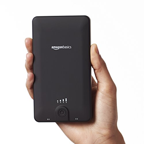 AmazonBasics Powerbank Externes Akkuladegerät, tragbar, 16.100 mAh - 7