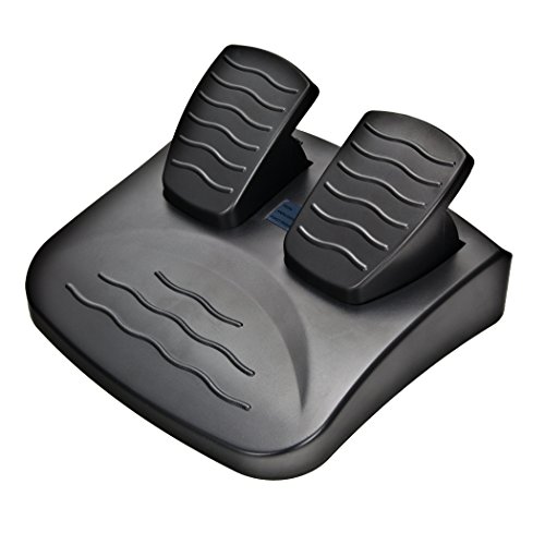 Esperanza Gaming Volante y Pedales de Acelerador y Freno Negro