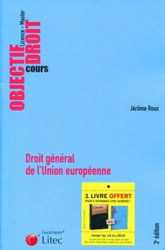 Télécharger Droit général de l'Union européenne PDF Ebook En Ligne