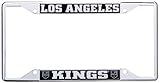 NHL Los Angeles Kings License Plate Frame, 6.25" x 12.25"/Small, Black RS.2293 (30.00% Off) - Amazon
