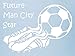 Hat-Trick Designs Manchester City Football Baby/Kids/Childrens Hoodie Sweatshirt-9-11Yrs-Sky Blue-Future Star-Unisex Gift