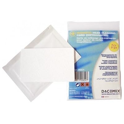 Dacomex Carte de nettoyage pré-imprégnée pack 5