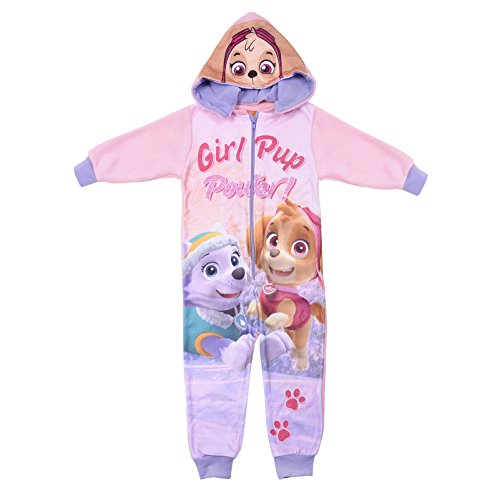 Nick Jr Paw Patrol Pink Fleece Onesie Changeable Hood